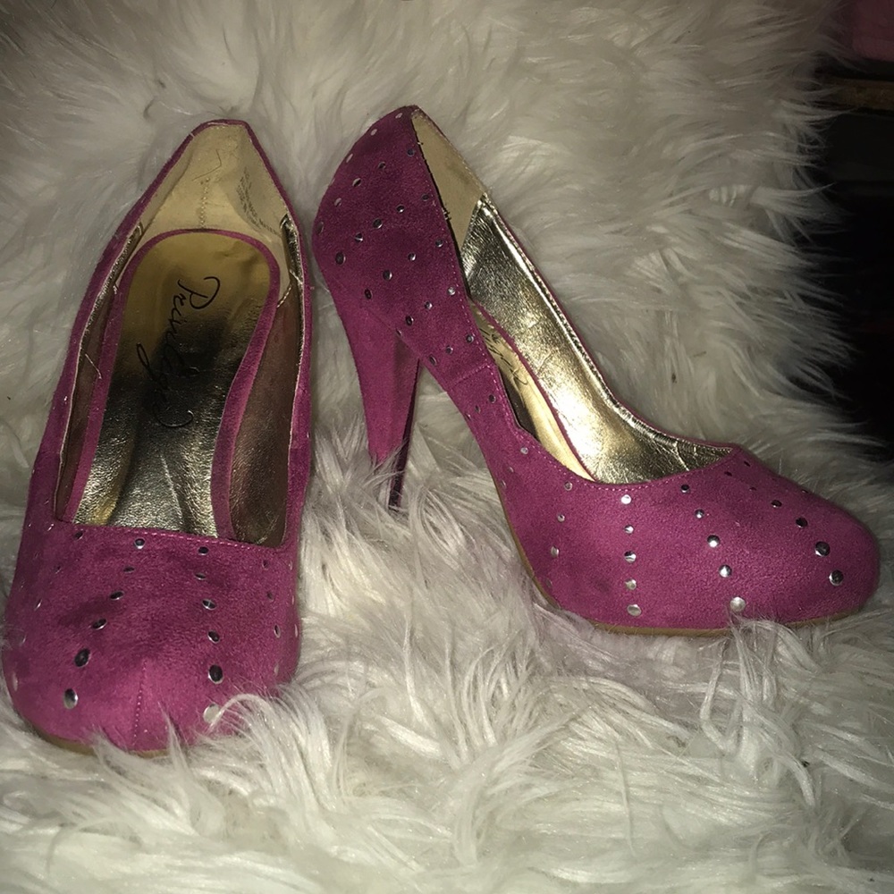 Red high heels